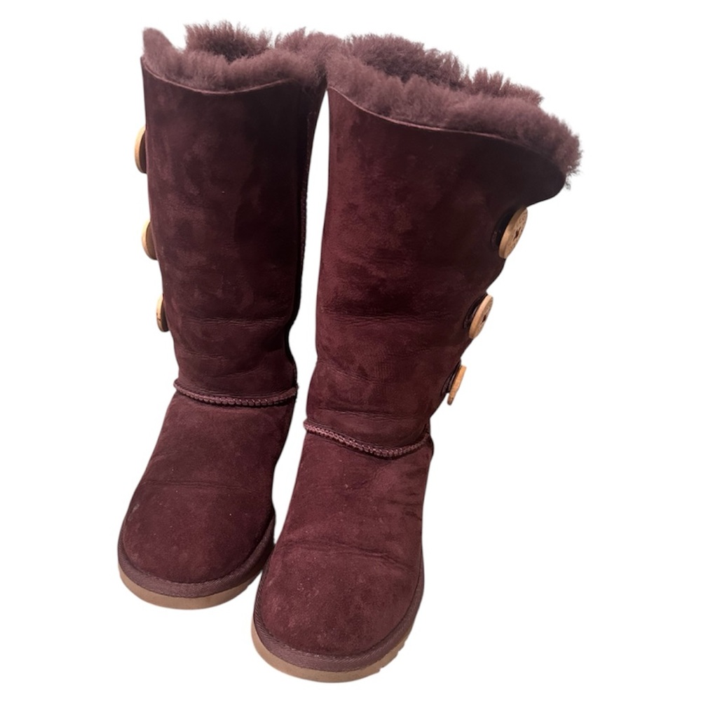 UGG Bailey Button Tall Port Women’s Boots Size 5 – Discontinued Color